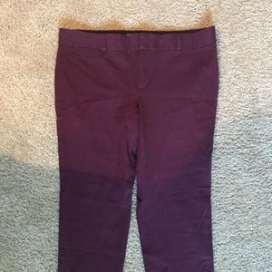 Final Price Purple Banana Republic Sloan Pants